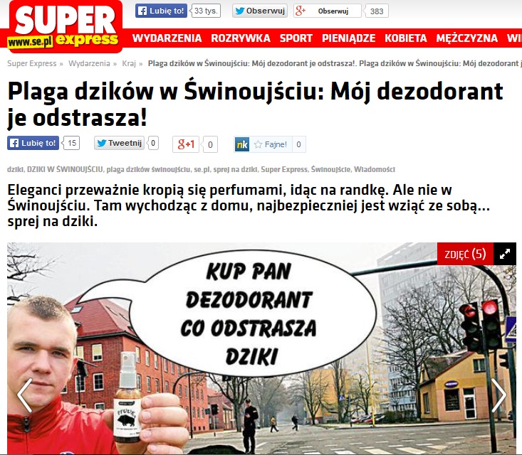 ffuuk dezodorant na dziki